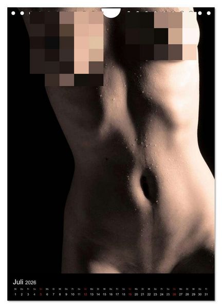 Produktbild: WET AND WILD GIRLS CALENDAR (Wandkalender 2026 DIN A4 hoch), CALVENDO Monatskalender