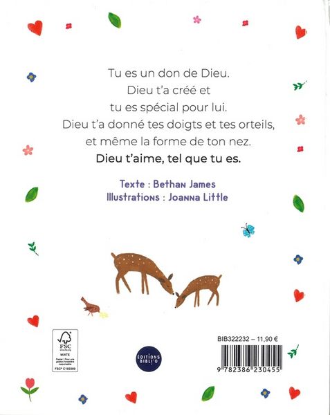 Produktbild: Dieu est l&agrave; ! : versets de la Bible pour les tout-petits
