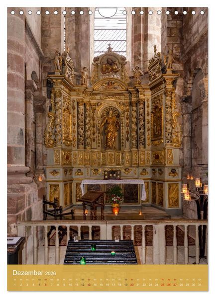 Produktbild: Conques - Via Podiensis (Wandkalender 2026 DIN A4 hoch), CALVENDO Monatskalender