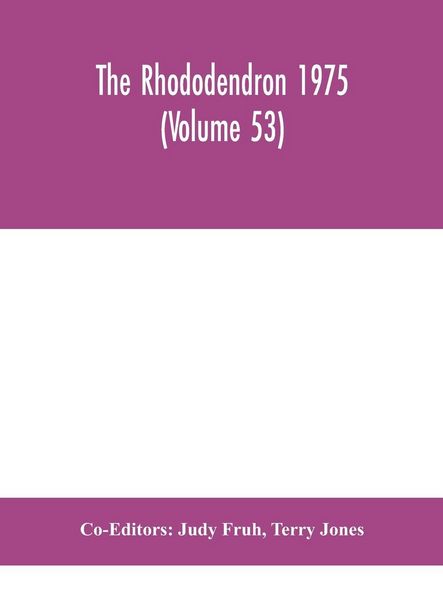Produktbild: The Rhododendron 1975 (Volume 53)
