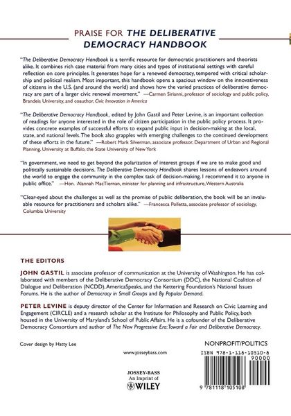 Produktbild: The Deliberative Democracy Handbook