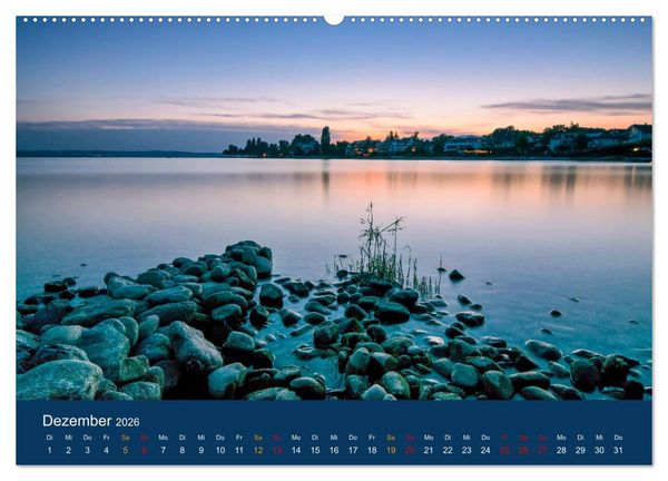 Produktbild: Ansichten vom Bodensee (Wandkalender 2026 DIN A2 quer), CALVENDO Monatskalender