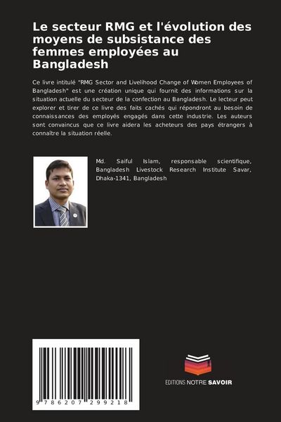 Produktbild: Le secteur RMG et l'&eacute;volution des moyens de subsistance des femmes employ&eacute;es au Bangladesh