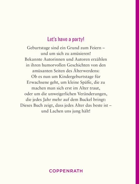 Produktbild: Was du heute kannst entkorken, das verschiebe nicht ...