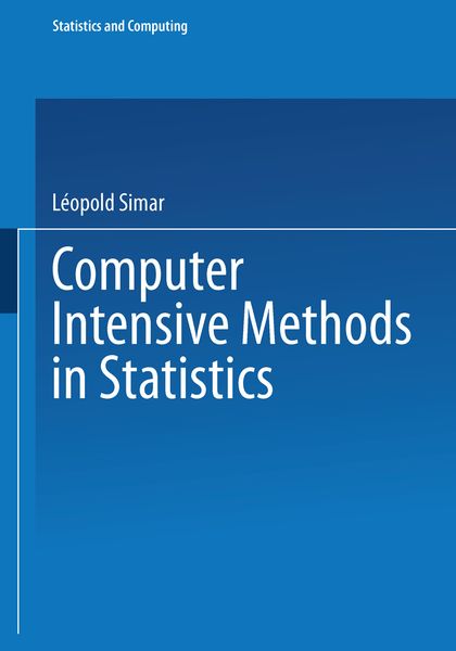 Produktbild: Computer Intensive Methods in Statistics