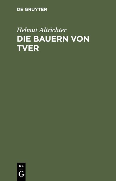 Produktbild: Die Bauern von Tver