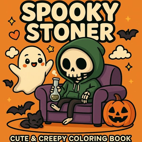 Produktbild: Spooky Stoner &ndash; Cute & Creepy Coloring Fun