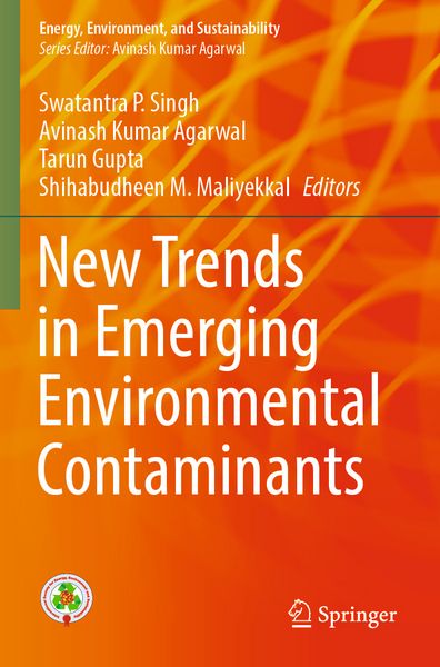 Produktbild: New Trends in Emerging Environmental Contaminants