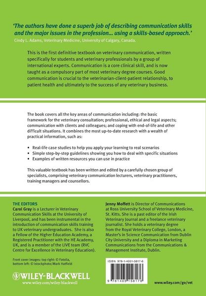 Produktbild: Handbook of Veterinary Communication Skills
