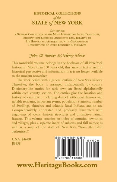 Produktbild: Historical Collections of the State of New York Containing a General Collection of the Most Interesting Facts, Traditions, Biographical Sketches, Anec
