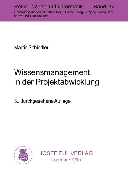 Produktbild: Wissensmanagement in der Projektabwicklung