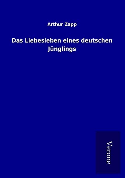 Produktbild: Das Liebesleben eines deutschen Jünglings