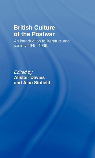 Produktbild: British Culture of the Post-War