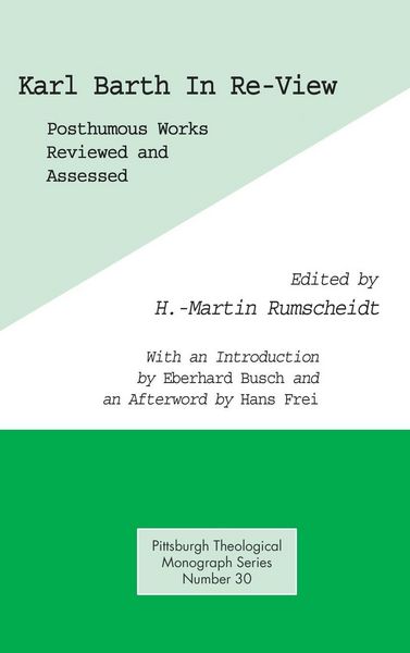 Produktbild: Karl Barth In Re-View