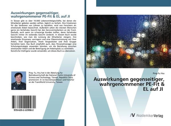 Produktbild: Auswirkungen gegenseitiger, wahrgenommener PE-Fit & EL auf JI