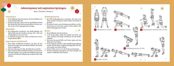 Produktbild: 24 Workouts f&uuml;r den Advent