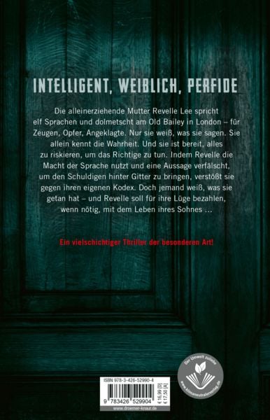 Produktbild: Die Dolmetscherin - Ihre &Uuml;bersetzung entscheidet &uuml;ber das Urteil