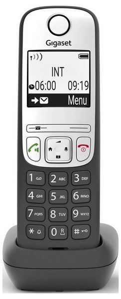 Produktbild: Gigaset A690HX DECT/GAP Schnurloses Telefon analog Freisprechen, f&uuml;r H&ouml;rger&auml;te kompatibel Schwarz