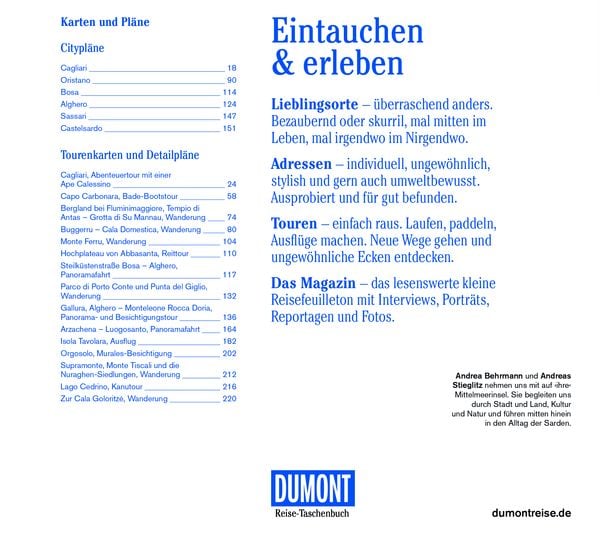 Produktbild: DUMONT Reise-Taschenbuch Reiseführer Sardinien