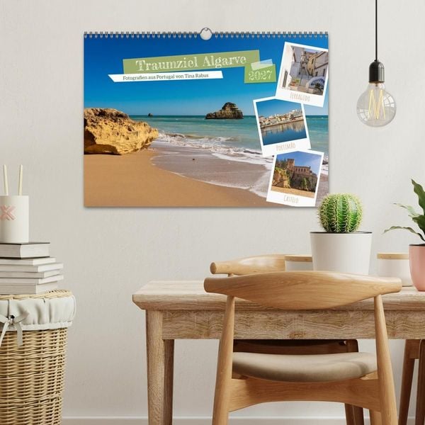 Produktbild: Traumziel Algarve (Wandkalender 2027 DIN A3 quer), CALVENDO Monatskalender
