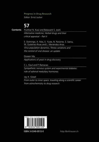 Produktbild: Progress in Drug Research