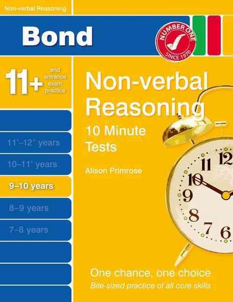 Produktbild: Lindsay, S: Bond 10 Minute Tests Non-Verbal Reasoning 9-10 Y