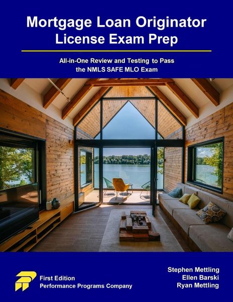 Produktbild: Mortgage Loan Originator License Exam Prep: All-in-One Review and Testing to Pass the NMLS SAFE MLO Exam