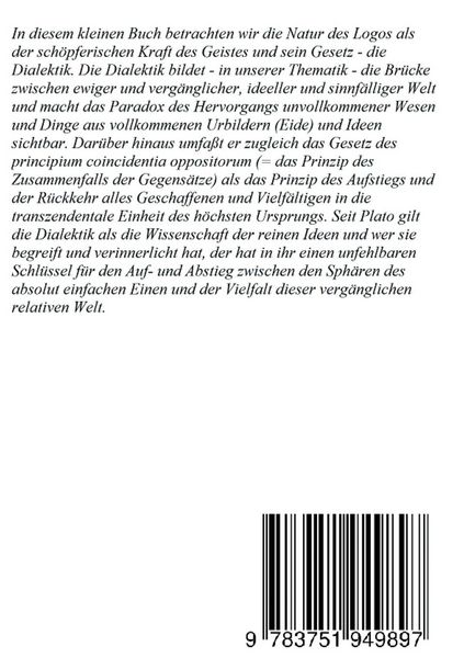 Produktbild: Der Logos und die Dialektik von Sein und Werden