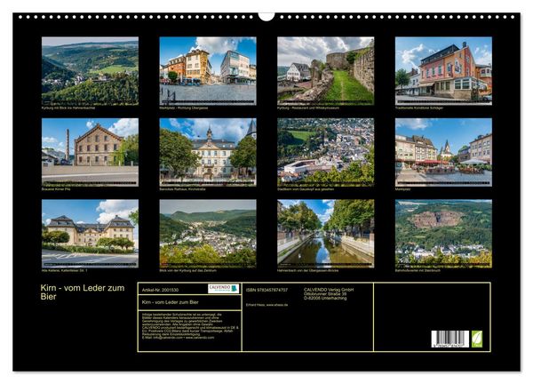 Produktbild: Kirn - vom Leder zum Bier (Wandkalender 2026 DIN A2 quer), CALVENDO Monatskalender