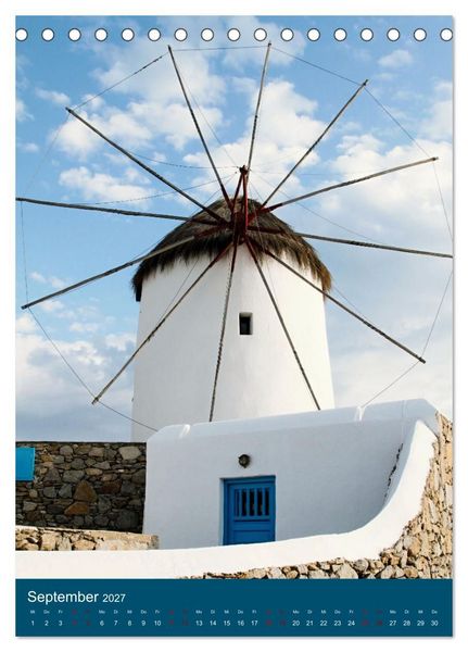 Produktbild: Erlebnis Windm&uuml;hle (Tischkalender 2027 DIN A5 hoch), CALVENDO Monatskalender