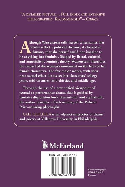 Produktbild: Wendy Wasserstein