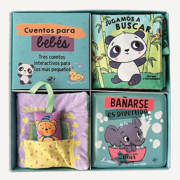 Produktbild: Cuentos Para Beb&eacute;s: Tres Cuentos Interactivos Para Los M&aacute;s Peque&ntilde;os / Books for Babies: Three Interactive Stories for Little Ones (Spanish Edition)