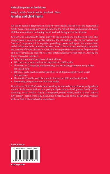 Produktbild: Families and Child Health