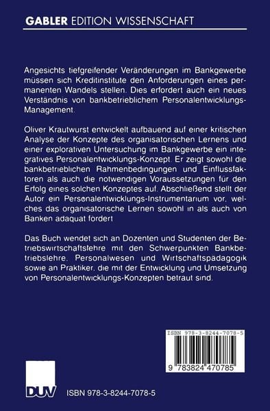 Produktbild: Banken als lernf&auml;hige Organisationen