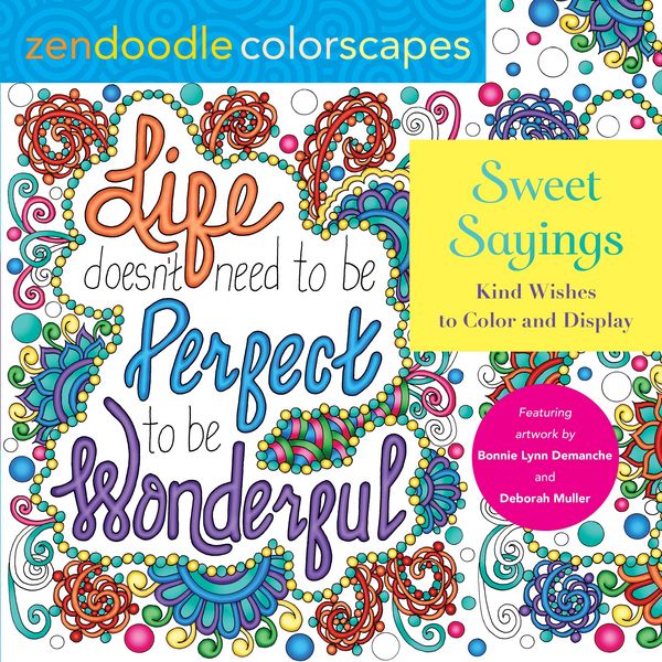 Produktbild: Zendoodle Colorscapes: Sweet Sayings