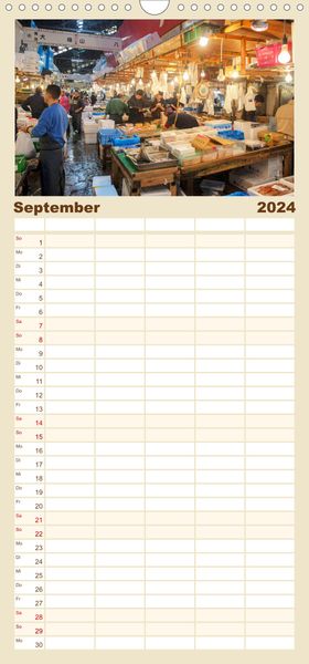 Produktbild: Familienplaner Tokio entdecken (Wandkalender 2023 , 21 cm x 45 cm, hoch)