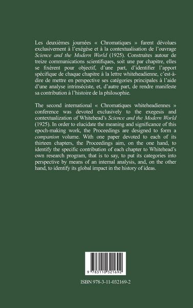 Produktbild: La science et le monde moderne d'Alfred North Whitehead?