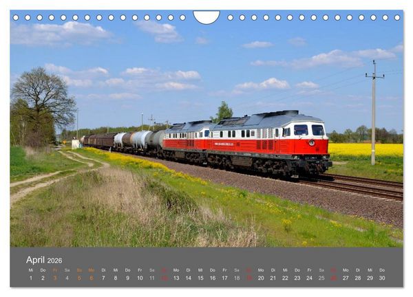 Produktbild: Eisenbahn Kalender 2026 - Oberlausitz und Nachbarl&auml;nder (Wandkalender 2026 DIN A4 quer), CALVENDO Monatskalender