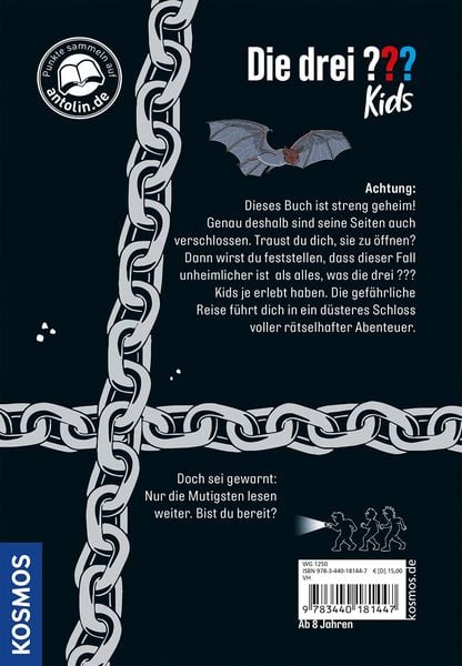 Produktbild: Die drei ??? Kids, Das geheime Buch