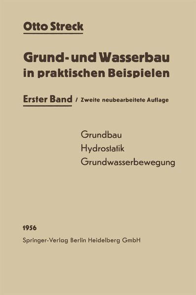 Produktbild: Grund- und Wasserbau in praktischen Beispielen