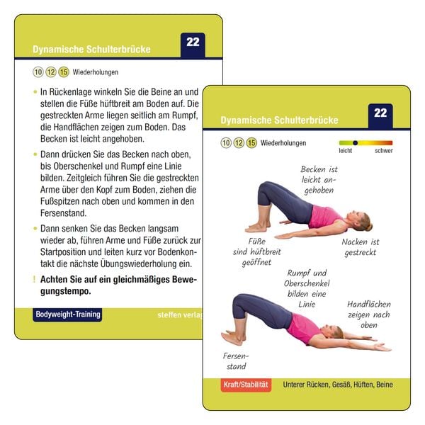 Produktbild: Trainingskarten Bodyweight-Training