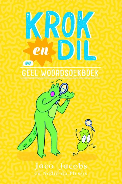 Produktbild: Krok en Dil se Geel Woordsoekboek