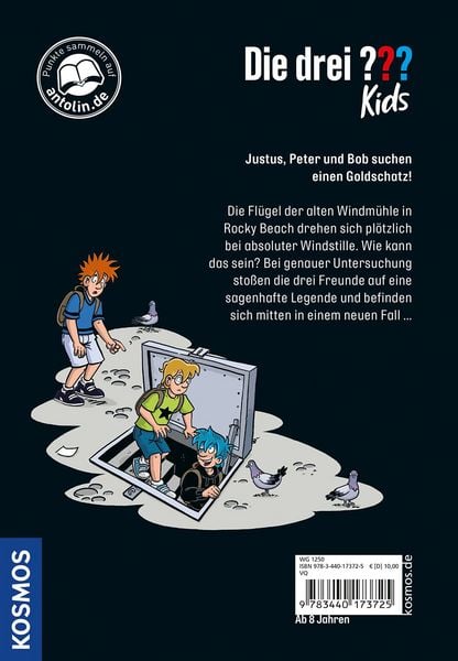 Produktbild: Die drei ??? Kids, 93, Die Geisterm&uuml;hle
