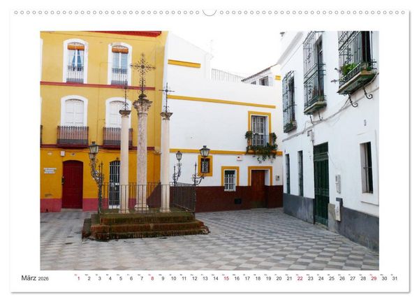 Produktbild: Sevilla Eine Stadt zum Tr&auml;umen (Wandkalender 2026 DIN A2 quer), CALVENDO Monatskalender