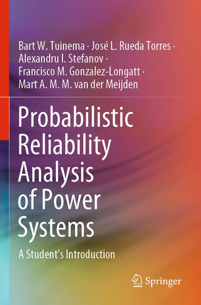 Produktbild: Probabilistic Reliability Analysis of Power Systems