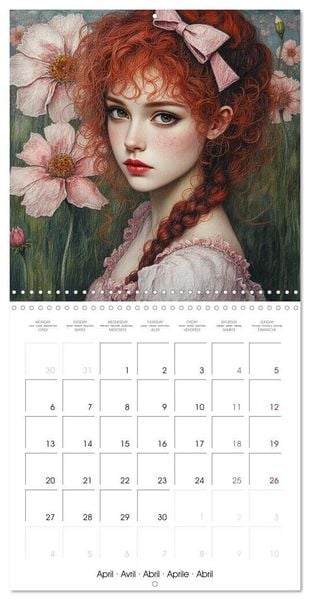 Produktbild: Sual&acute;M, S: Whispering Petals (Wall Calendar 2026 12 &times; 12 Inc