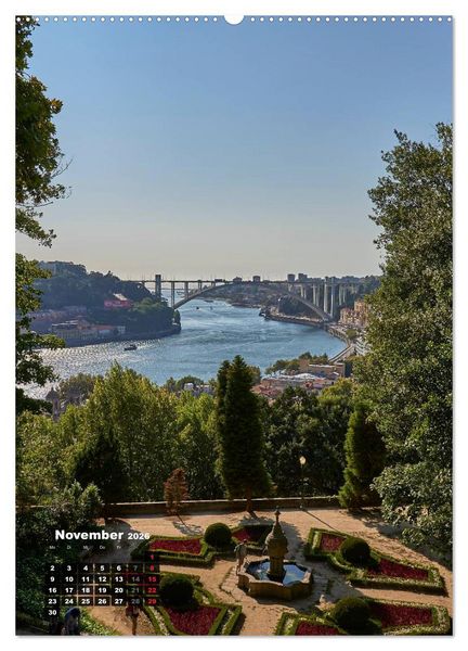 Produktbild: Porto Tag und Nacht (Wandkalender 2026 DIN A2 hoch), CALVENDO Monatskalender