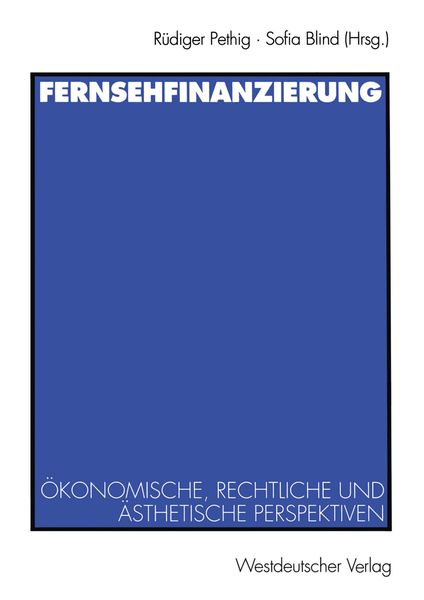 Produktbild: Fernsehfinanzierung