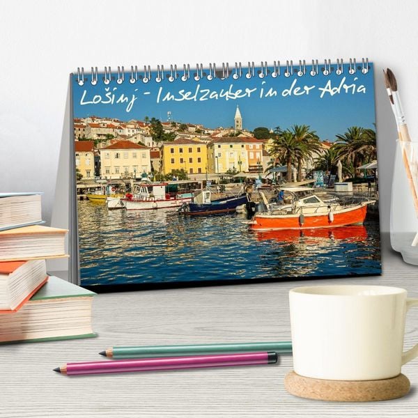 Produktbild: Lo&scaron;inj - Inselzauber in der Adria (Tischkalender 2026 DIN A5 quer), CALVENDO Monatskalender