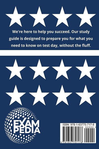 Produktbild: US Citizenship Test Study Guide 2023 and 2024